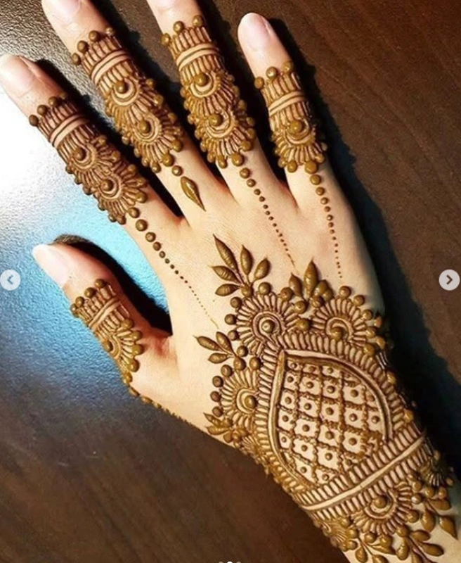 Wedding Groom Mehndi Design