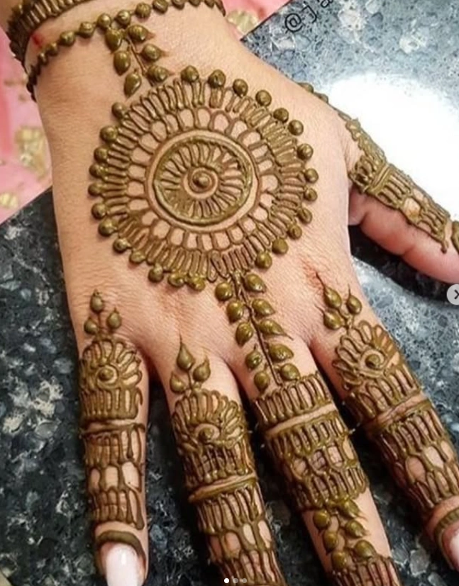 Wedding Groom Mehndi Design