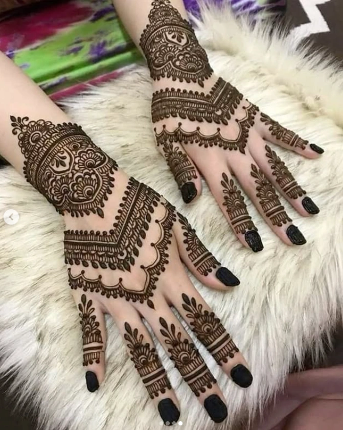 Wedding Groom Mehndi Design Simple And Beautiful